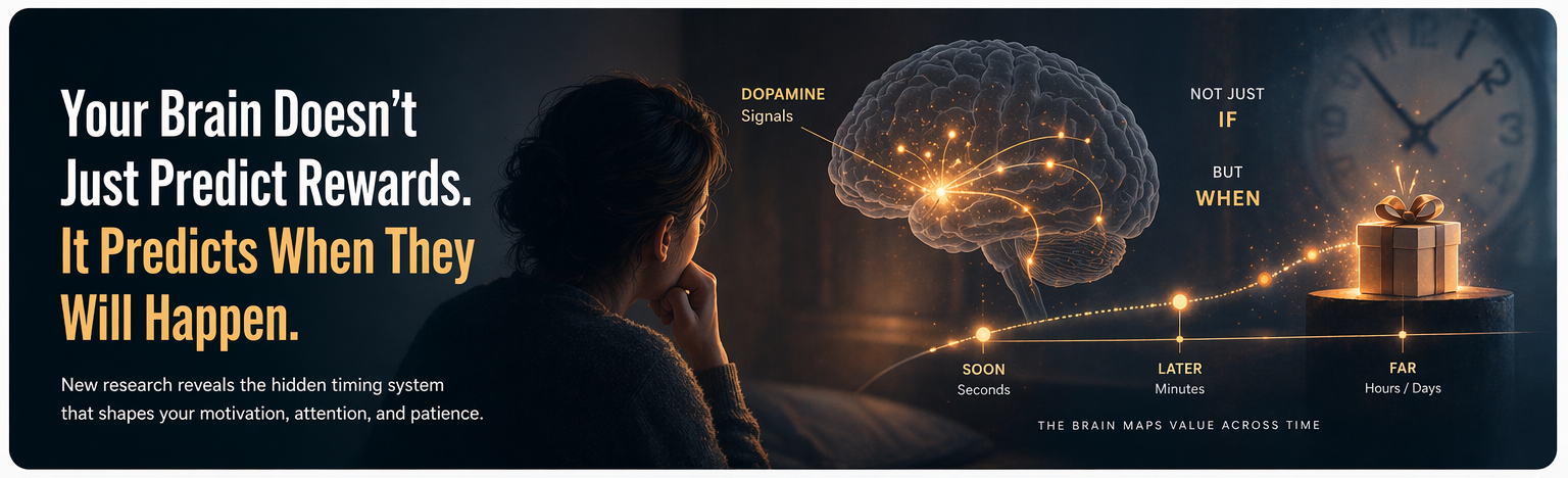 Reward timing and dopamine illustration